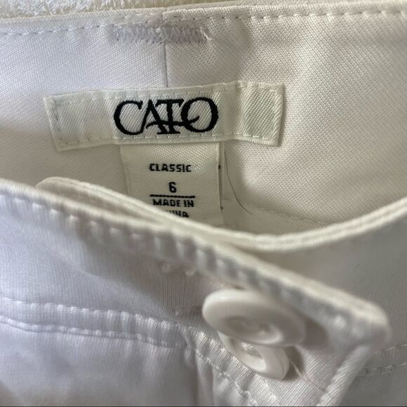 New! Cato Classic Capri Pants Sz 6 - Picture 6 of 6